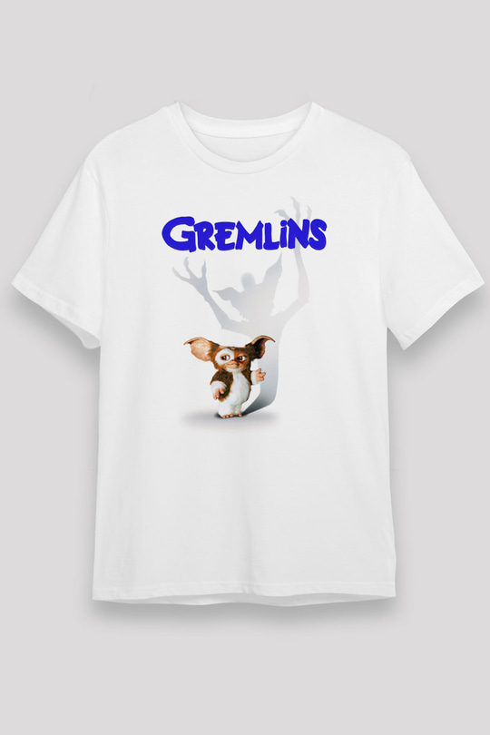 Gremlins Beyaz Unisex Tişört T-Shirt