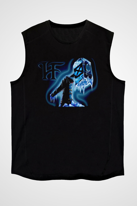 HammerFall Siyah Unisex Kolsuz Tişört