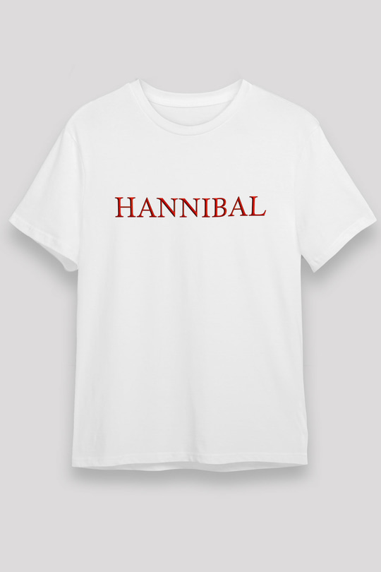 Hannibal Beyaz Unisex Tişört T-Shirt