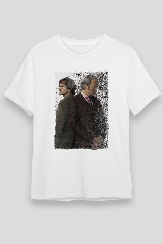 Hannibal Beyaz Unisex Tişört T-Shirt