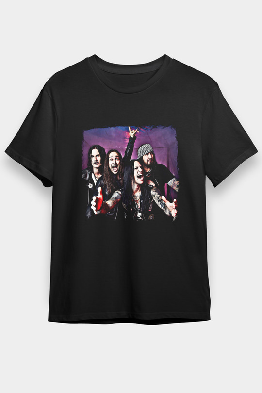 Hardcore Superstar Baskılı Unisex Siyah Tişört