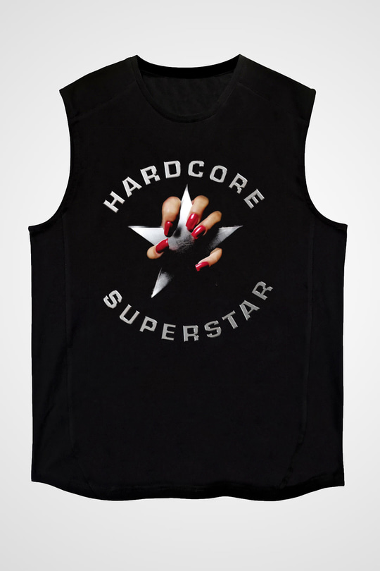 Hardcore Superstar Siyah Unisex Kolsuz Tişört