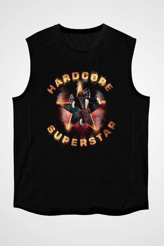 Hardcore Superstar Siyah Unisex Kolsuz Tişört