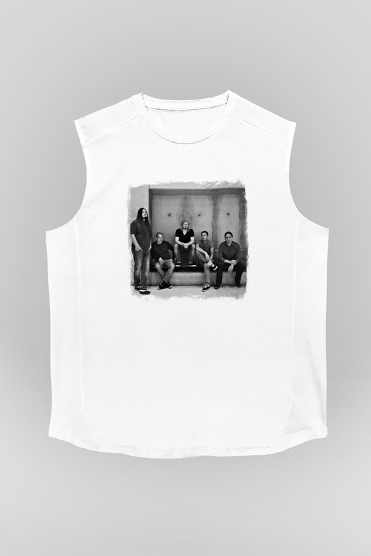 Heaven Shall Burn Baskılı Unisex Beyaz Kolsuz Tişört