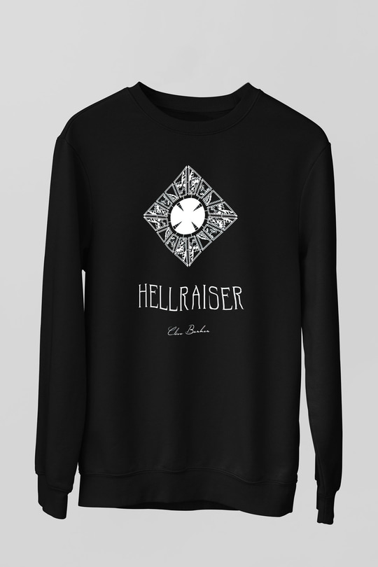 Hellraiser Siyah Unisex Sweatshirt