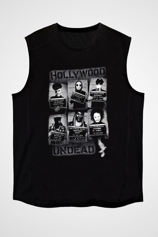 Hollywood Undead Siyah Unisex Kolsuz Tişört
