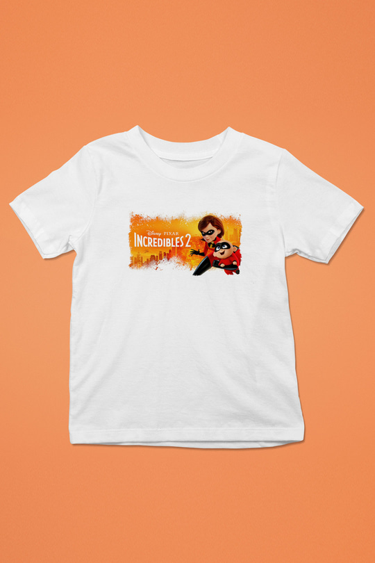 Incredibles (The) Beyaz Unisex Çocuk Tişört