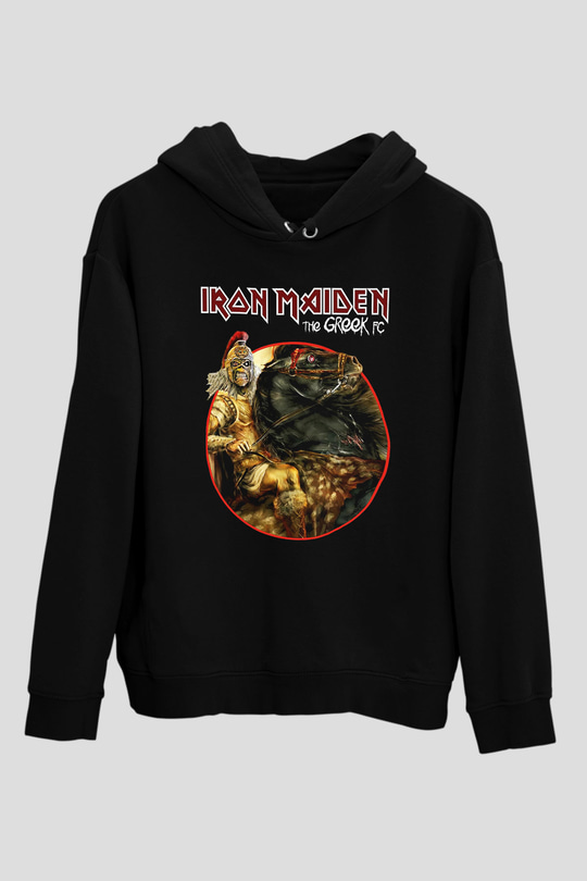 Iron Maiden Siyah Unisex Hoodie