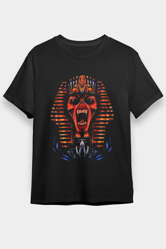 Iron Maiden Siyah Unisex Tişört T-Shirt - TişörtFabrikası