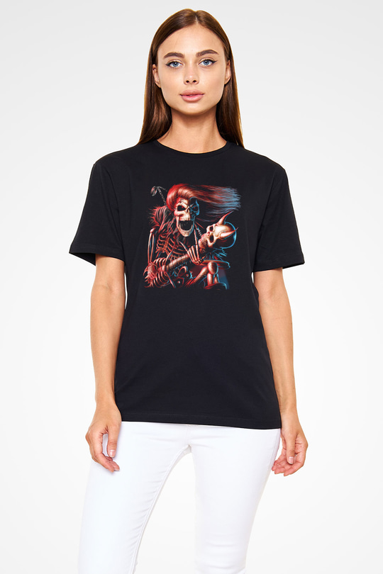 Iron Maiden Siyah Unisex Tişört T-Shirt - TişörtFabrikası