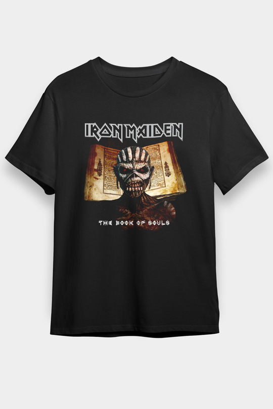 Iron Maiden Siyah Unisex Tişört T-Shirt - TişörtFabrikası