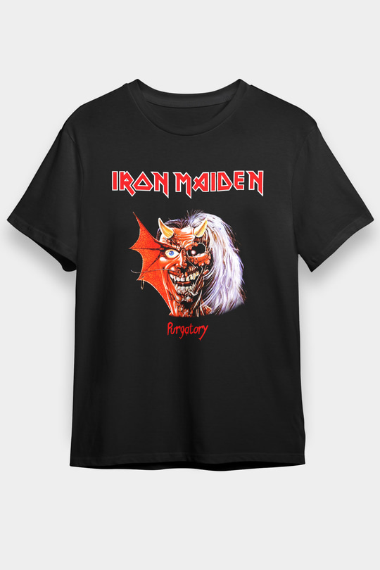 Iron Maiden Siyah Unisex Tişört T-Shirt - TişörtFabrikası