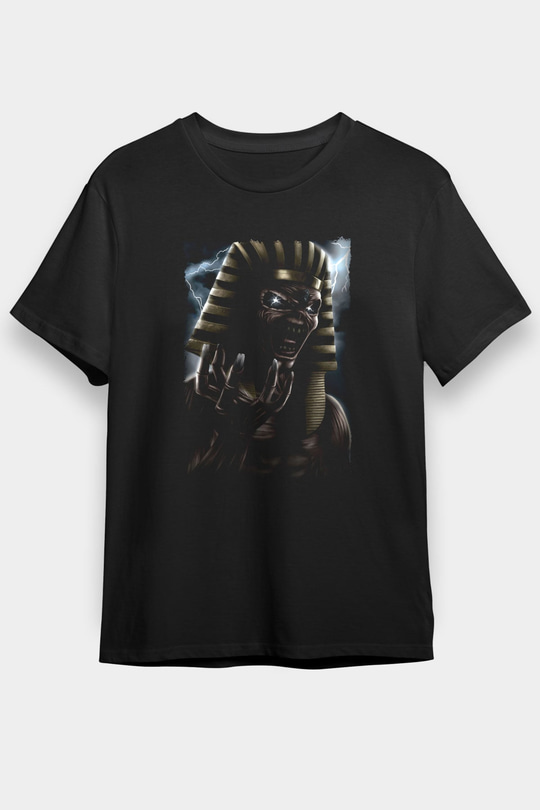 Iron Maiden Siyah Unisex Tişört T-Shirt - TişörtFabrikası