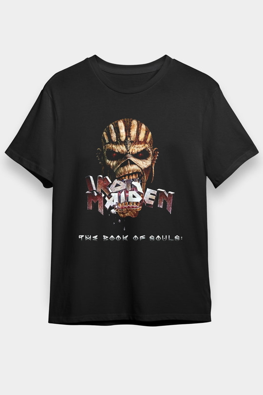 Iron Maiden Siyah Unisex Tişört T-Shirt - TişörtFabrikası