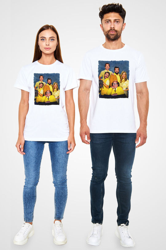Its Always Sunny in Philadelphia Beyaz Unisex Tişört T-Shirt
