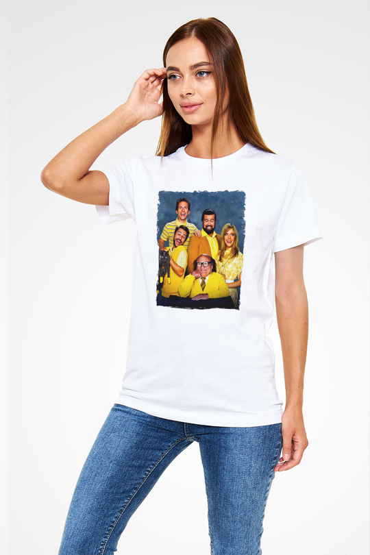 Its Always Sunny in Philadelphia Beyaz Unisex Tişört T-Shirt