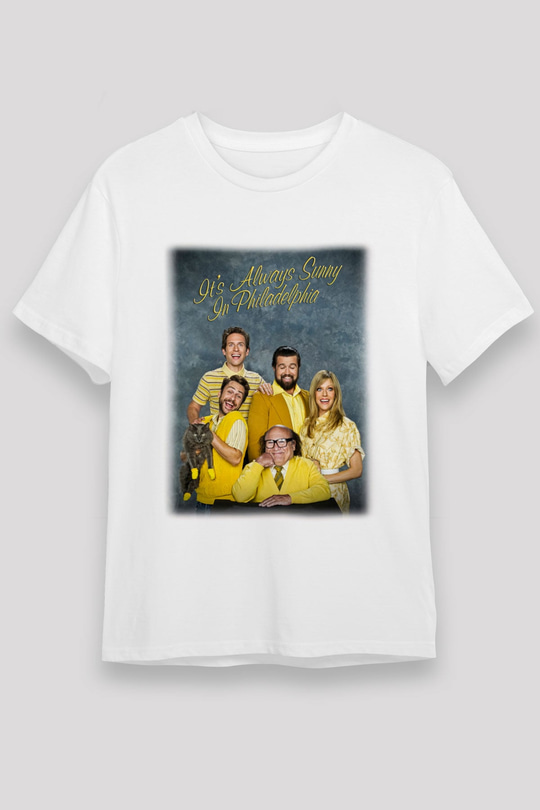 Its Always Sunny in Philadelphia Beyaz Unisex Tişört T-Shirt