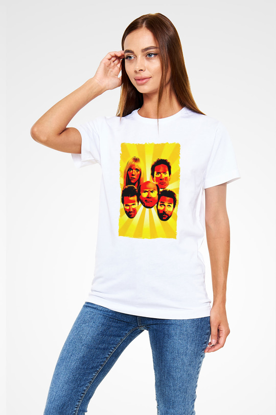 Its Always Sunny in Philadelphia Beyaz Unisex Tişört T-Shirt