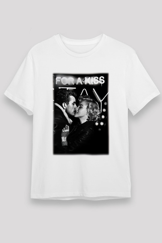 James Dean Beyaz Unisex Tişört T-Shirt - TişörtFabrikası