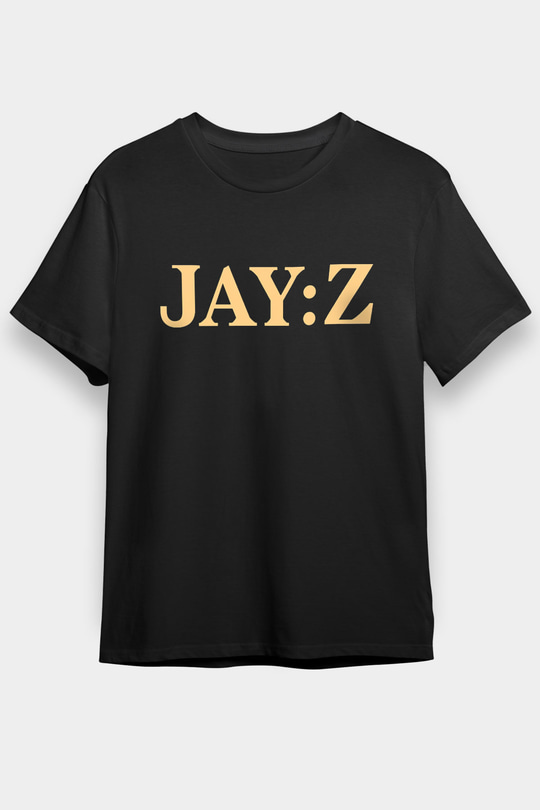 Jay-Z Siyah Unisex Tişört T-Shirt - TişörtFabrikası