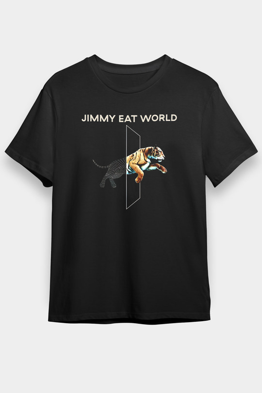 Jimmy Eat World Siyah Unisex Tişört T-Shirt - TişörtFabrikası