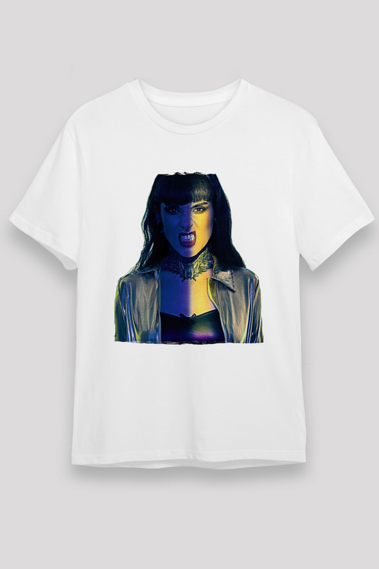 Jinjer Baskılı Unisex Beyaz Tişört - Tshirt