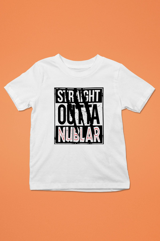 Jurassic Park Baskılı Beyaz Unisex Çocuk Tişört