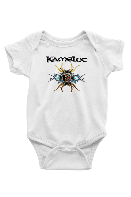 Kamelot Beyaz Bebek Body - Zıbın