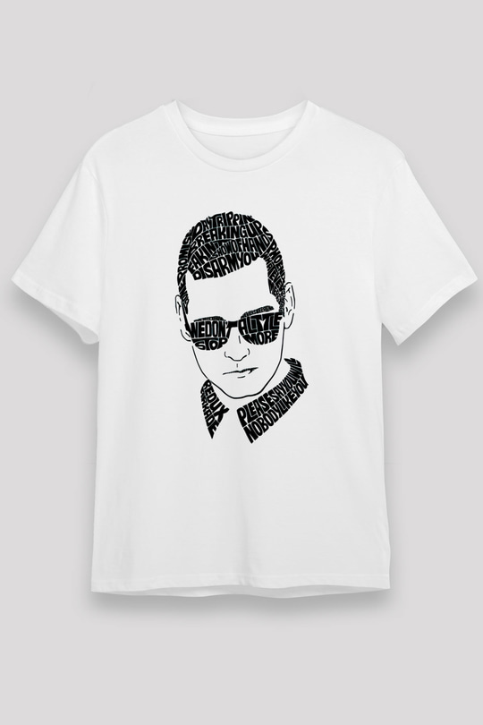 Kaskade Beyaz Unisex Tişört T-Shirt - TişörtFabrikası