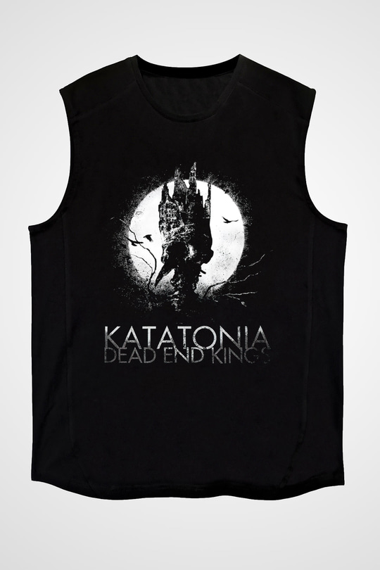 Katatonia Siyah Unisex Kolsuz Tişört