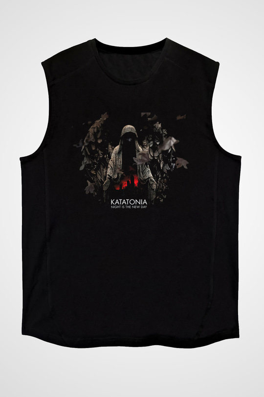 Katatonia Siyah Unisex Kolsuz Tişört