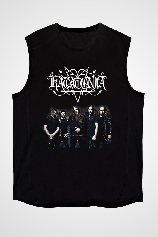 Katatonia Siyah Unisex Kolsuz Tişört