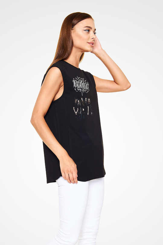 Katatonia Siyah Unisex Kolsuz Tişört