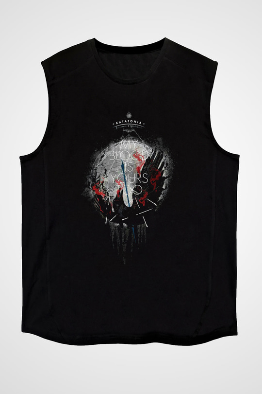 Katatonia Siyah Unisex Kolsuz Tişört