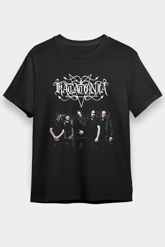 Katatonia Siyah Unisex Tişört T-Shirt - TişörtFabrikası