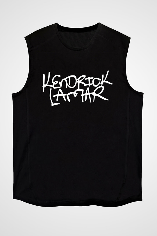 Kendrick Lamar Siyah Unisex Kolsuz Tişört