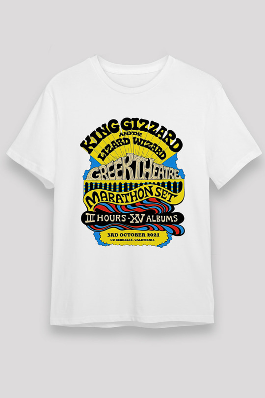 Khruanybin Baskılı Unisex Beyaz Tişört - Tshirt