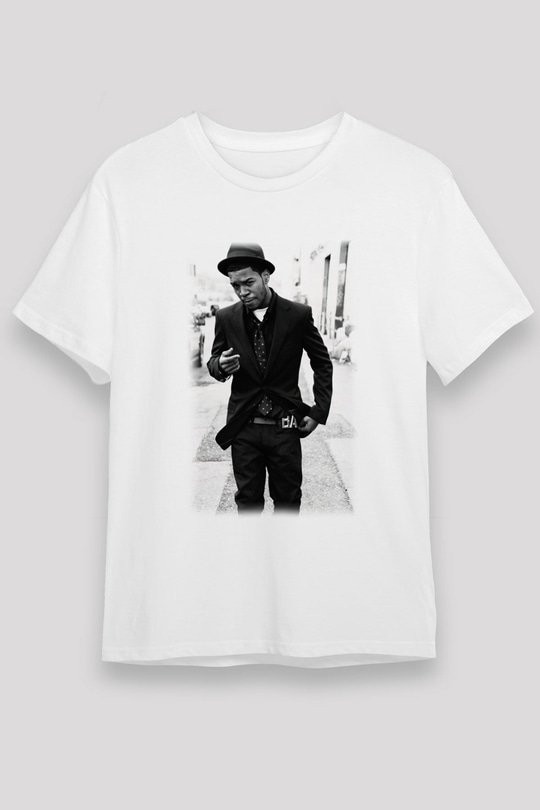 Kid Cudi Beyaz Unisex Tişört T-Shirt - TişörtFabrikası