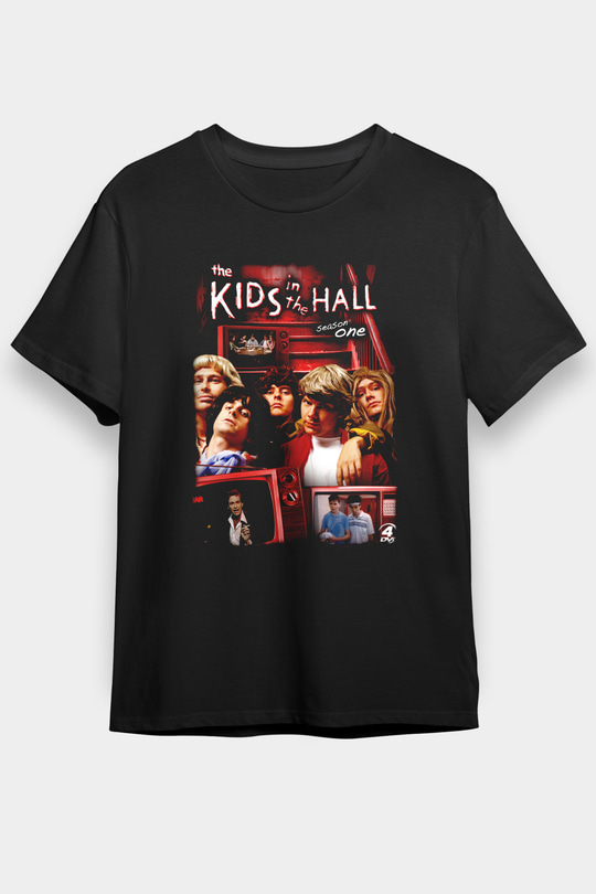 Kids in the Hall Siyah Unisex Tişört T-Shirt