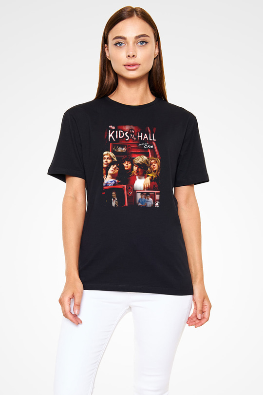 Kids in the Hall Siyah Unisex Tişört T-Shirt