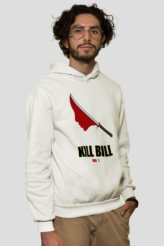 Kill Bill Beyaz Unisex Hoodie