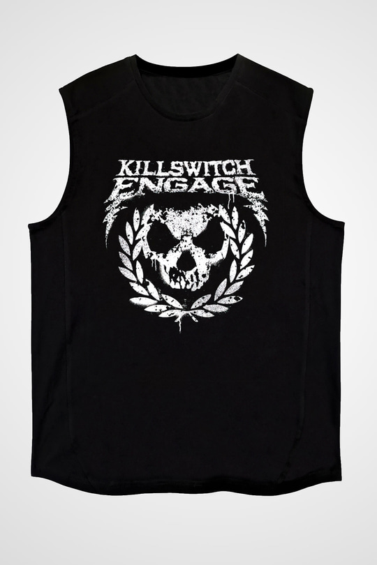 Killswitch Engage Siyah Unisex Kolsuz Tişört