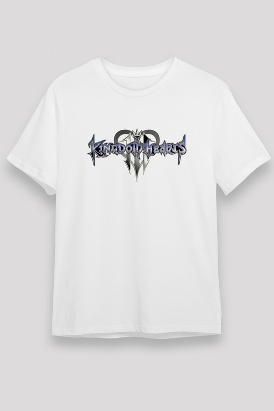 Kingdom Hearts Beyaz Unisex Tişört T-Shirt