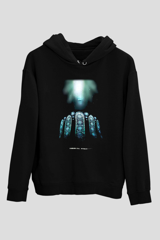 Kingdom Hearts Siyah Unisex Hoodie