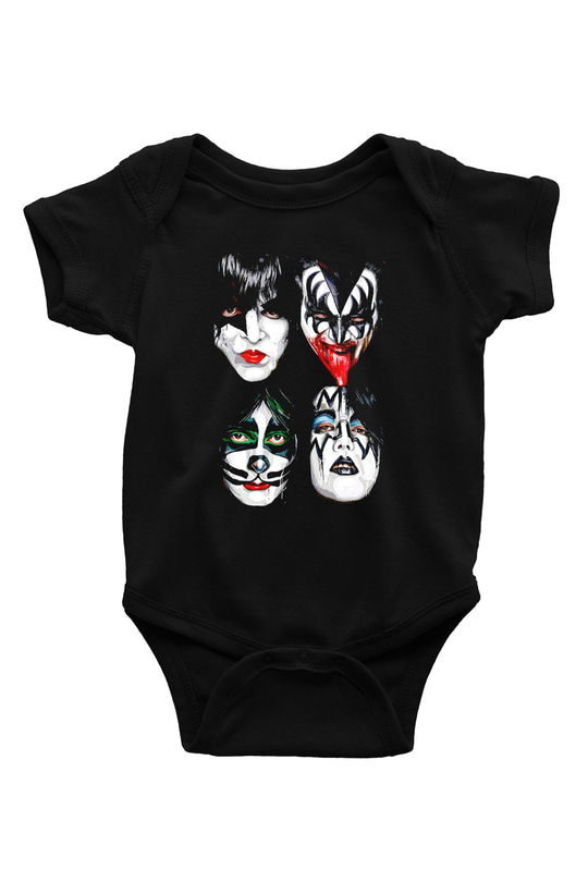 Kiss Siyah Bebek Body - Zıbın