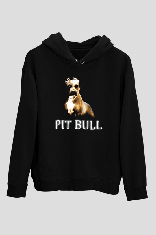 Köpek Siyah Unisex Hoodie