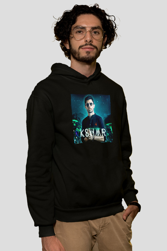 KSHMR Siyah Unisex Kapüşonlu Sweatshirt