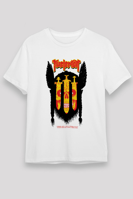 Kvelertak Beyaz Unisex Tişört T-Shirt - TişörtFabrikası