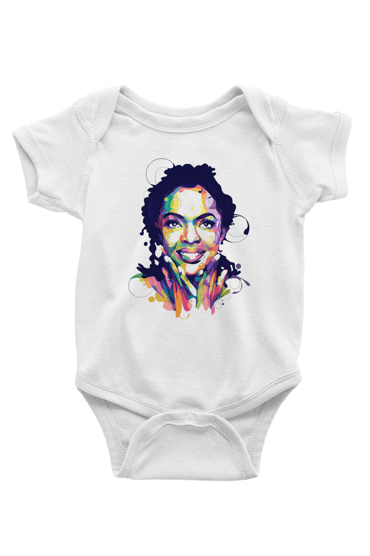 Lauryn Hill Beyaz Bebek Body - Zıbın