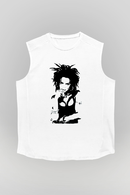 Lauryn Hill Beyaz Unisex Kolsuz Tişört